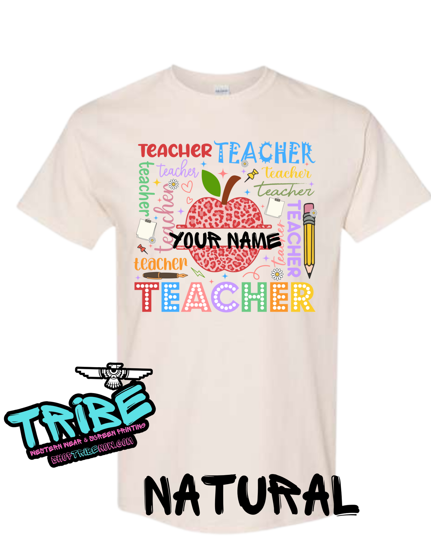 Personalized Teacher Shirt- Add YOUR NAME