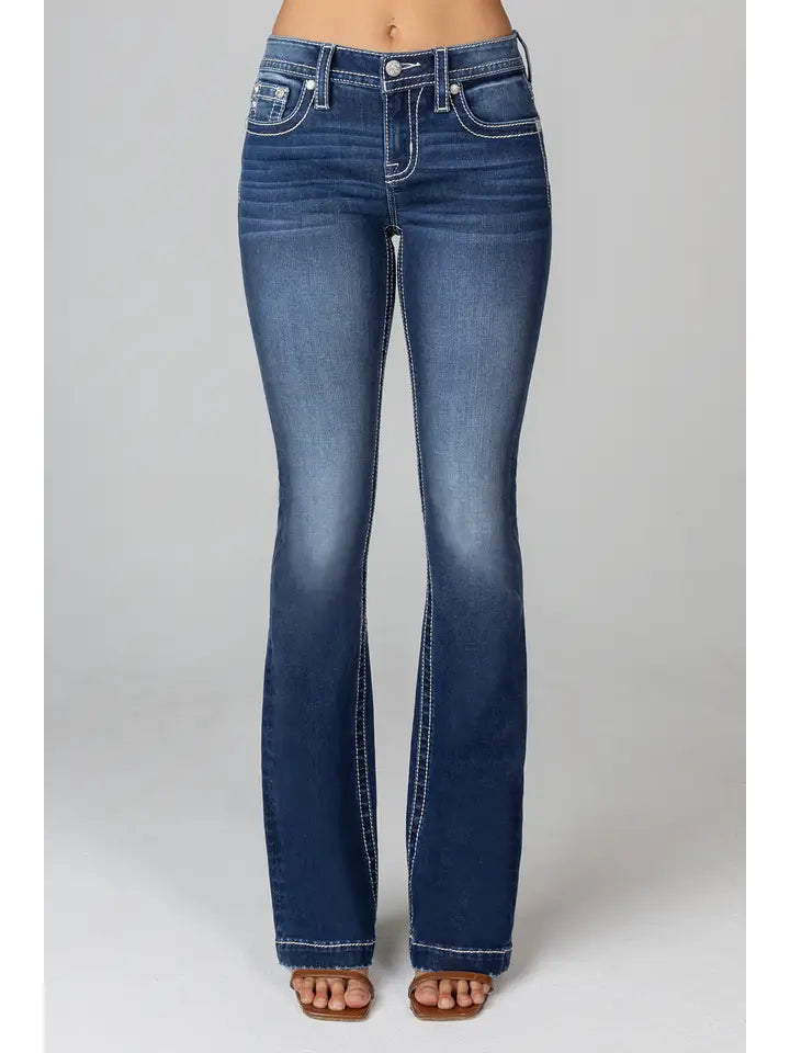 Miss Me Jeans - Mid-Rise Boot